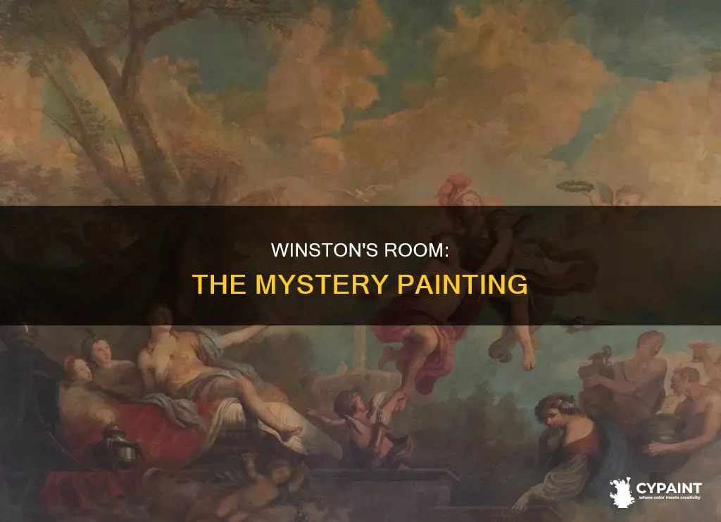 what was the painting in winston