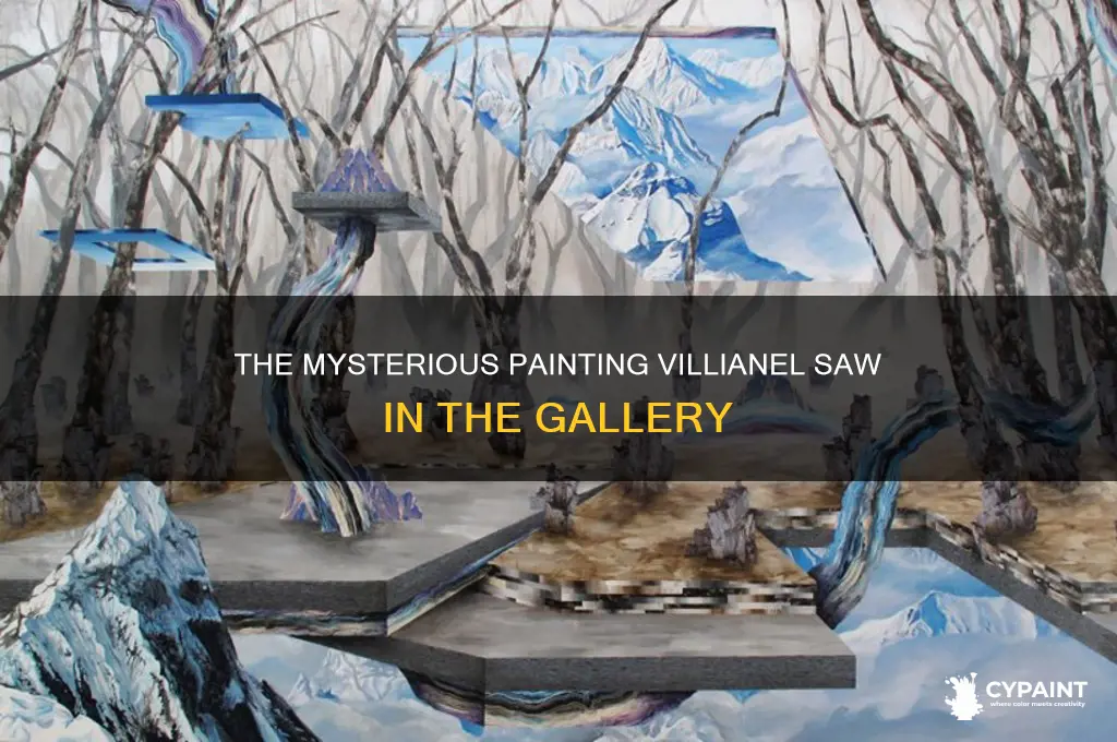 what was the painting villianel saw in gallery
