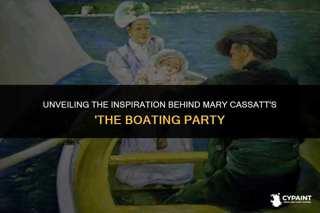 what was the reason mary casste painted the boating party