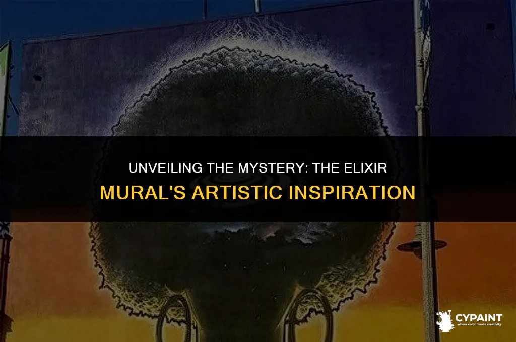 what was the reason the artist painted the elixir mural