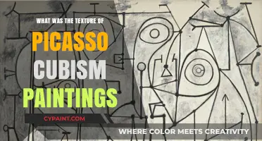 Exploring the Tactile and Visual Texture of Picasso's Cubism Paintings