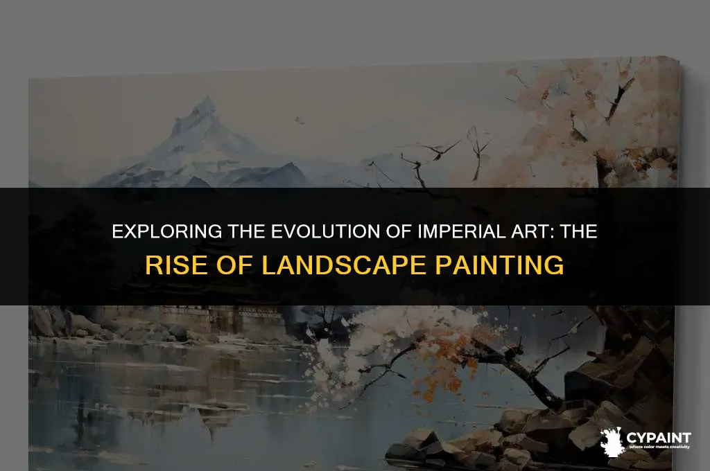 what was the third category of imperial art painting history