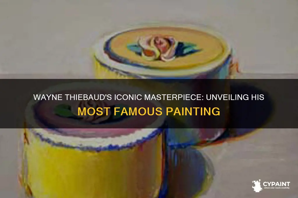 what was wayne thiebaud