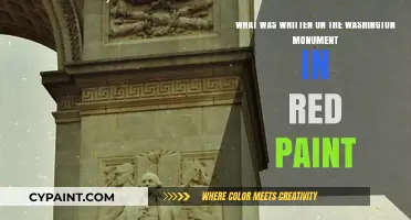 Unveiling the Mystery: Red Paint Inscription on Washington Monument