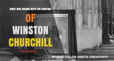 Churchill's Painting: What's Wrong With It?