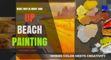 Mastering Beach Painting: Discovering the Right Side Up Technique