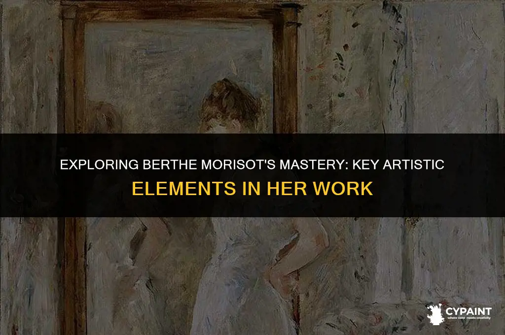 what were some important art elements in berthe morisot painting
