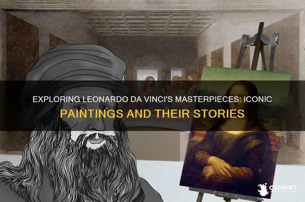 what were some things leonardo da vinci paint