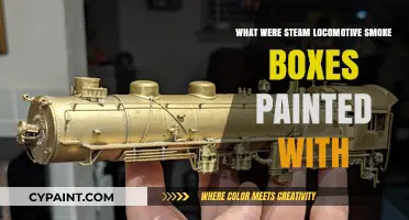 Unveiling the Paint Secrets of Steam Locomotive Smoke Boxes