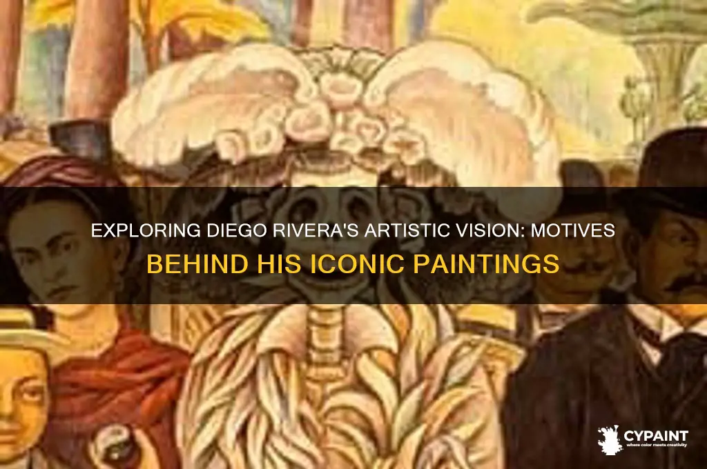 what were the motives for diego rivera painting