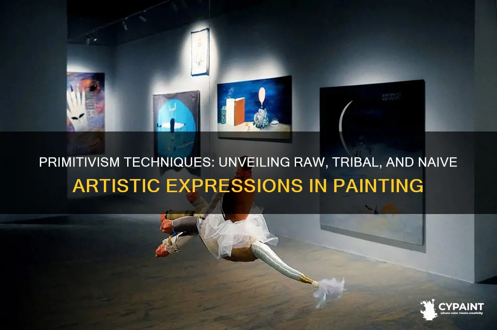 what were the technique of primitivism in painting