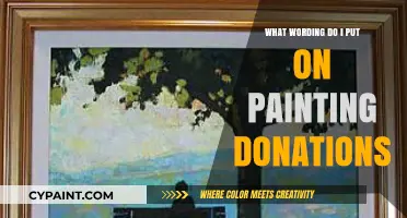 Crafting the Perfect Wording for Painting Donation Requests: A Guide