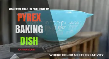 Uncovering the Culprit: What Wore Away the Paint from My Pyrex Baking Dish
