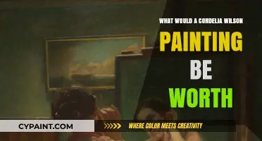 Cordelia Wilson's Art: Estimating the Value of Her Paintings