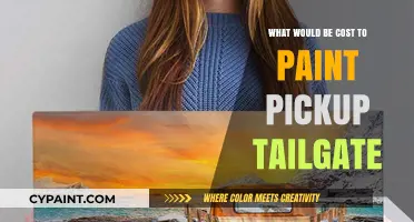 How Much Does Painting a Pickup Tailgate Cost? A Guide