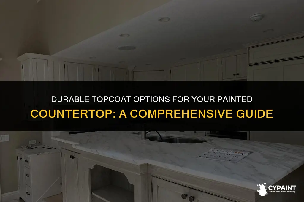what would bea hard topcoat for my painted counter top