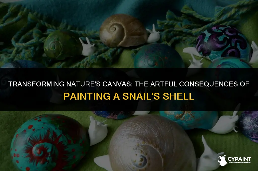 what would happen if i painted a snail