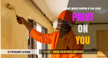 Consequences of Leaving Paint on Your Skin