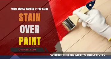 Paint Stain Over Paint: What Could Go Wrong?