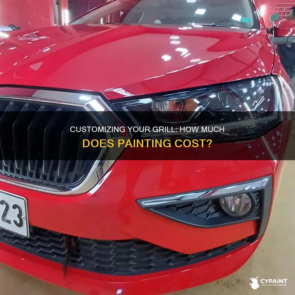 what would it cost to have a grill painted