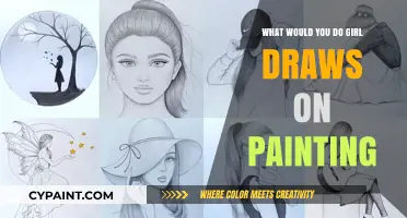 Girl Draws on Painting: How Would You React?