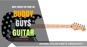 Strumming Creativity: Painting Buddy Guy's Guitar with Soulful Inspiration