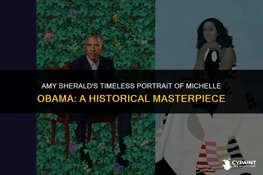 what year did amy sherald paint michelle obama