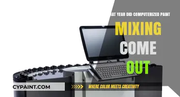 Revolutionizing Color: The Year Computerized Paint Mixing Was Introduced