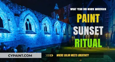 Sunset Ritual: Unveiling Mark Anderson's Masterpiece Creation Year