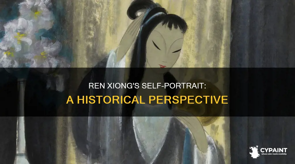 what year did ren xiong paint his self portrait