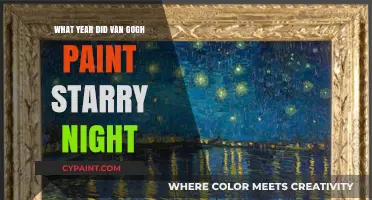 Unveiling the Year: Van Gogh's Starry Night Masterpiece Creation
