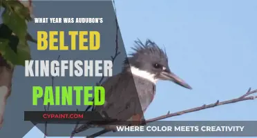Audubon's Belted Kingfisher Painting: Unveiling Its Creation Year