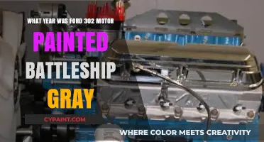 The Ford 302: When Was It Painted Battleship Gray?