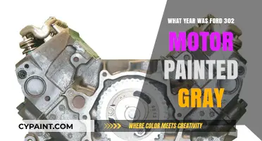 Gray Ford 302 Motor: Uncovering the Year of Its Iconic Paint
