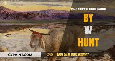 Painted by W. Hunt: Unveiling the Year of Its Discovery