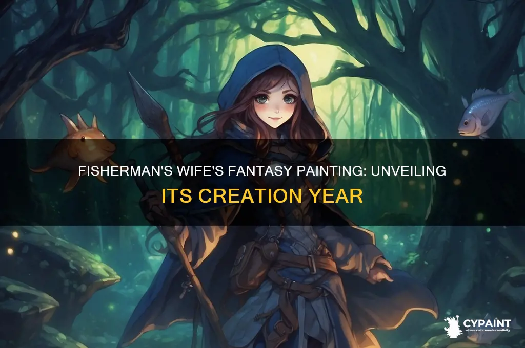 what year was the fishermans wifes fantasy painted