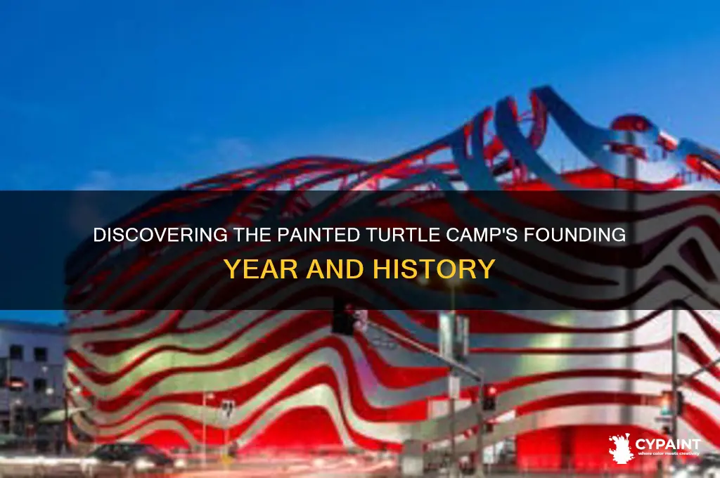 what year was the painted turtle camp founded