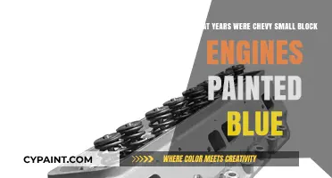 The Blue Era of Chevy Small Block Engines
