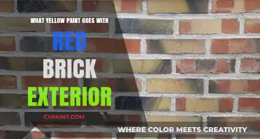 Perfect Yellow Paint Shades to Complement Your Red Brick Exterior