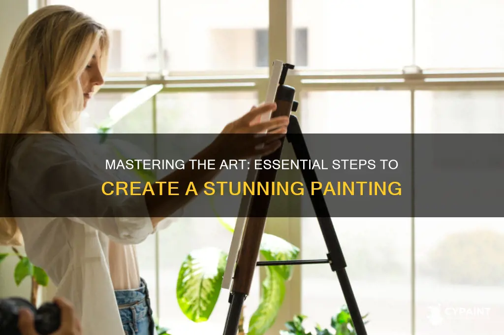 what you should do to drew a painting