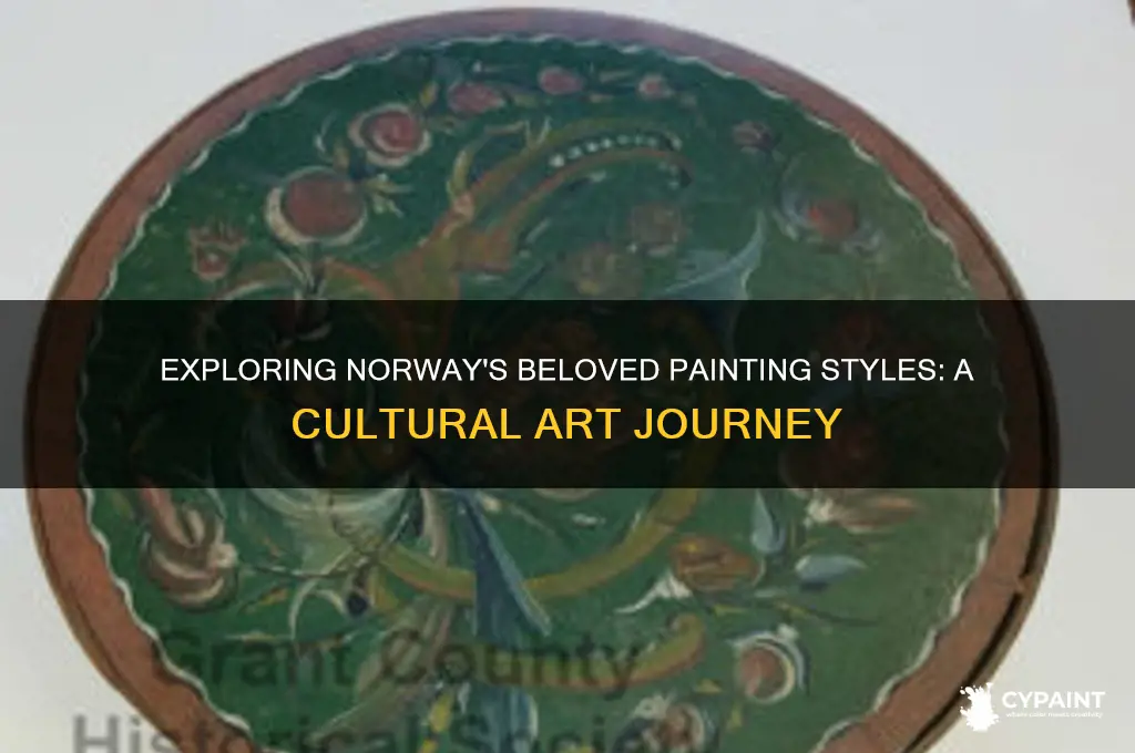 what ype of painting is popular in norway