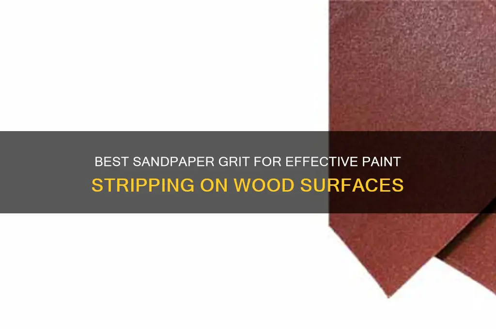 what zand paoer grit for paint stripping sodong