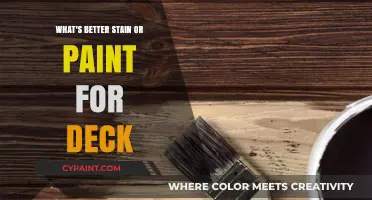 Stain vs. Paint: Which Finish is Best for Your Deck?