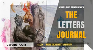 Unveiling the Mystery: The Painting with 'Journal' Letters Explained