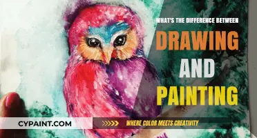 Drawing vs. Painting: Understanding the Creative Differences and Techniques