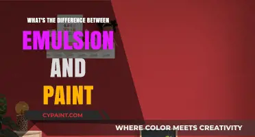 Emulsion vs. Paint: Understanding the Key Differences and Uses