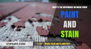 Fence Paint vs. Stain: What's the Real Difference?