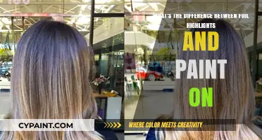 Foil Highlights vs. Paint-On: Unveiling the Secrets to Stunning Hair Color