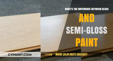 Exploring the Subtle Differences: Gloss vs Semi-Gloss Paint