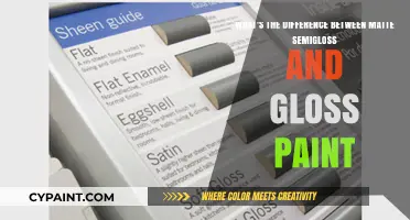Unveiling the Secrets: Matte, Semigloss, and Gloss Paint Explained